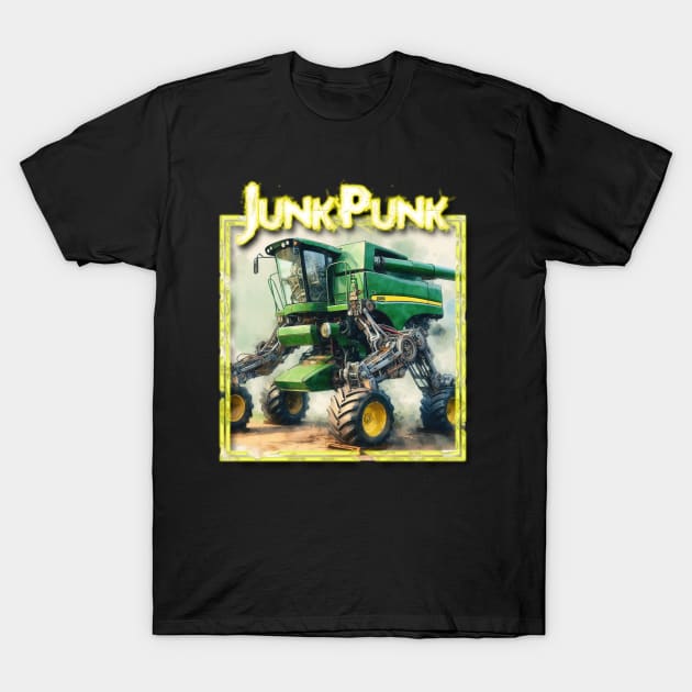 JunkPunk - Jacked Combine - WelshDesigns T-Shirt by WelshDesigns